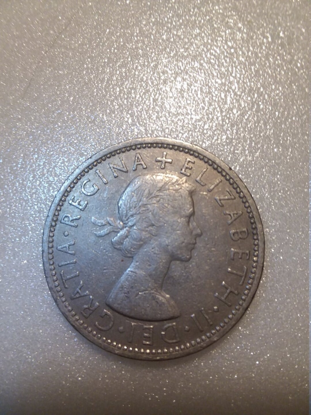 Dei Gratia Regina Elizabeth Ii Münze 1966 1966 Dei Gratia Regina Elizabeth II Deux pièces de monnaie - Etsy France