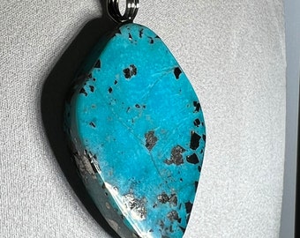 Morenci Turquoise pendant necklace