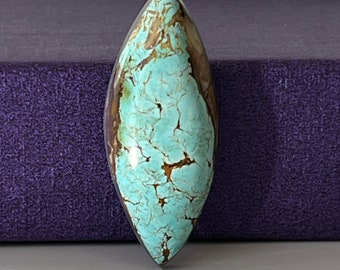 Natural Royston Turquoise Cabochon