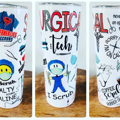 Surgical Tech Tumbler Surgical Tech Gifts Operating Room | Etsy