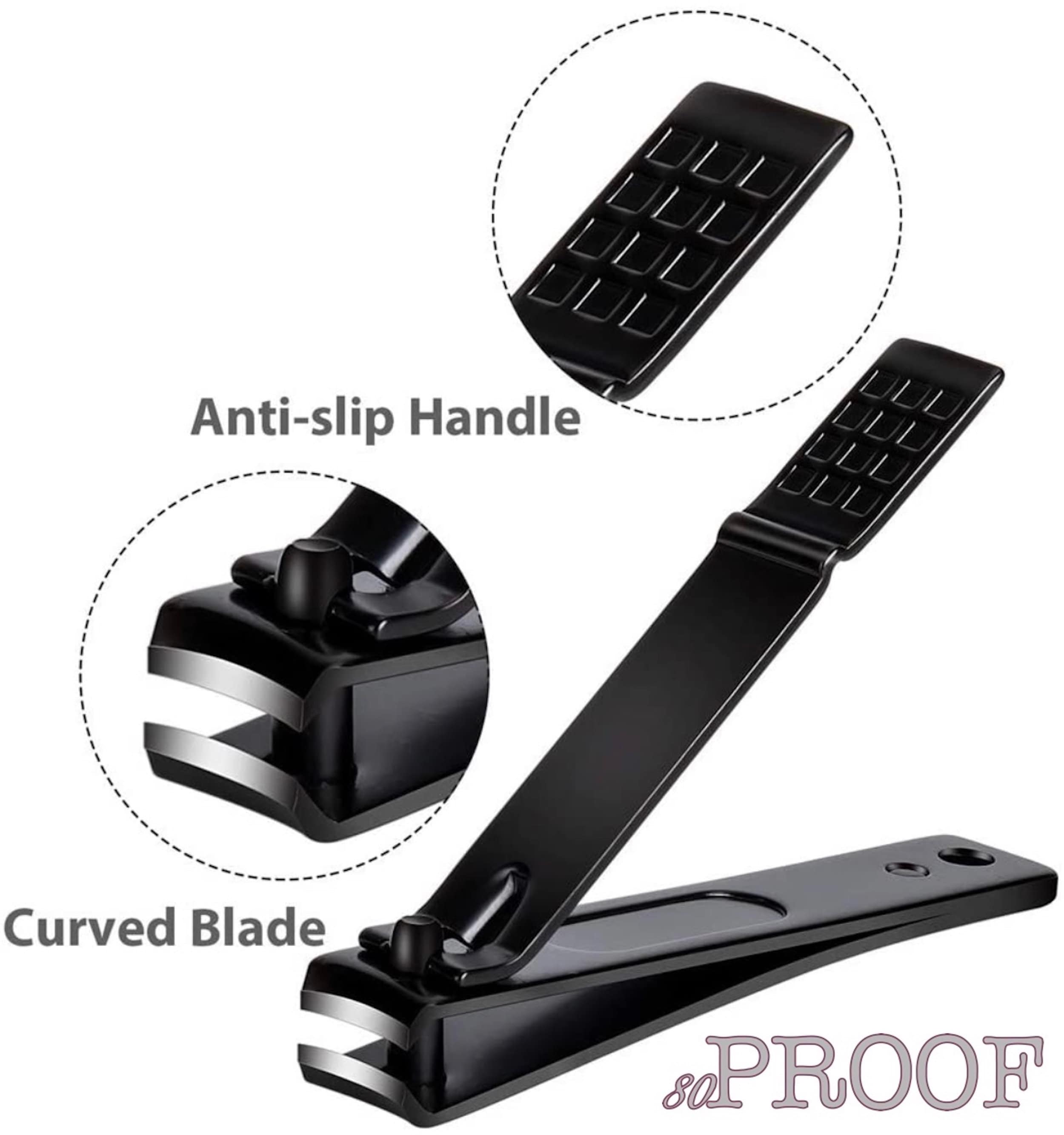 Mens Tweezers and Nail Clipper Set 5 PieceBlack Etsy