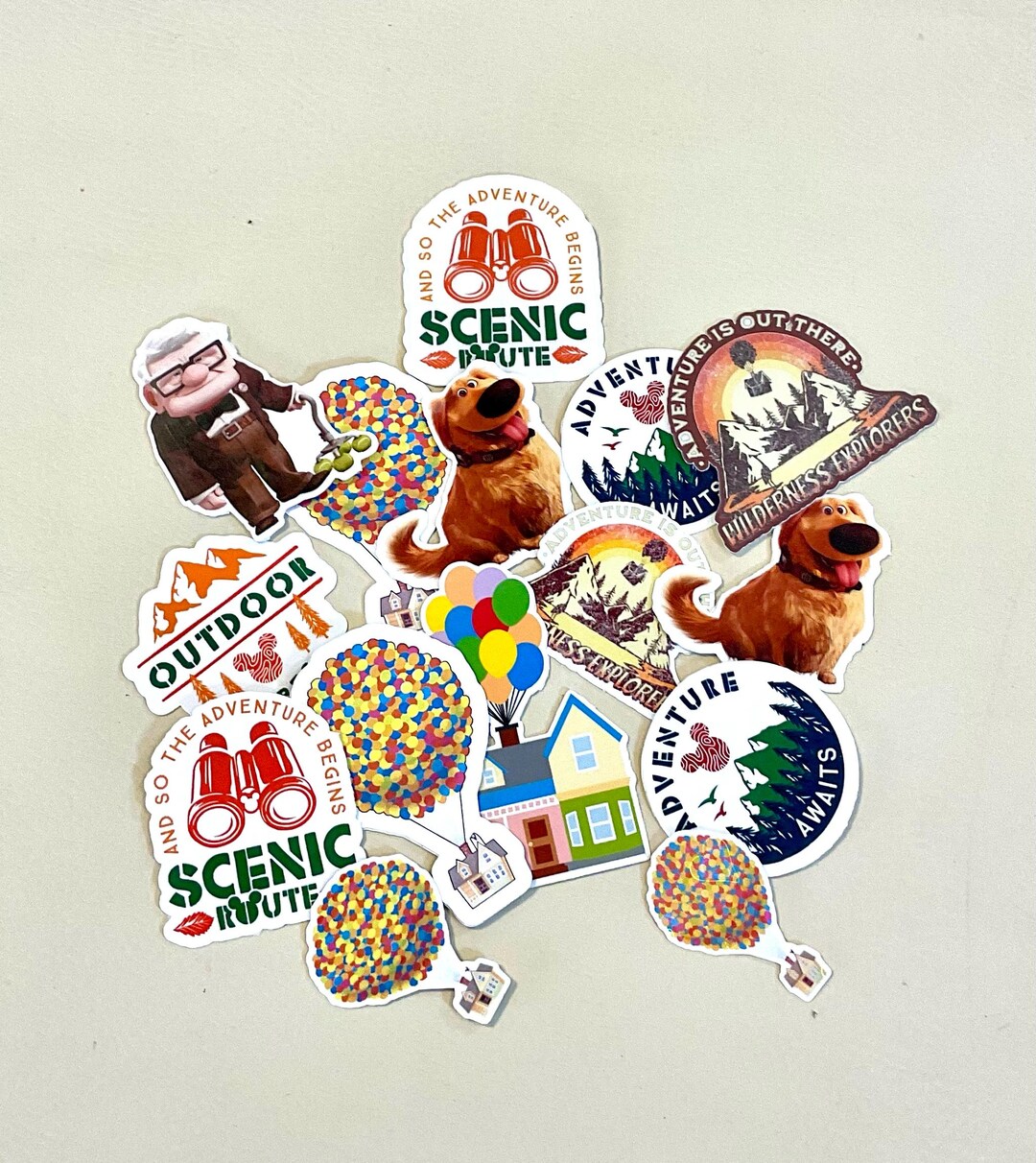 Up Map Sticker Disney up Inspired Stickers! - Etsy