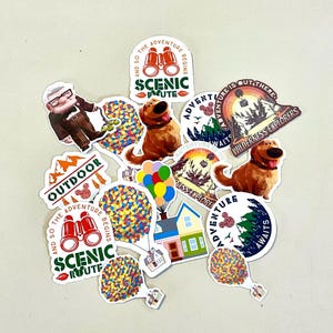 Disney Up Stickers!