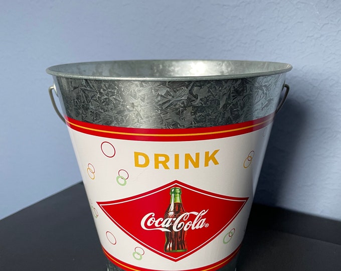 Coca Cola Ice Bucket Coke Ice Bucket Ice Bucket Etsy