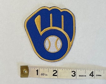 Milwaukee Brewers Iron On Patch