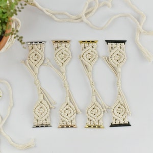 Macrame apple 2024 watch band