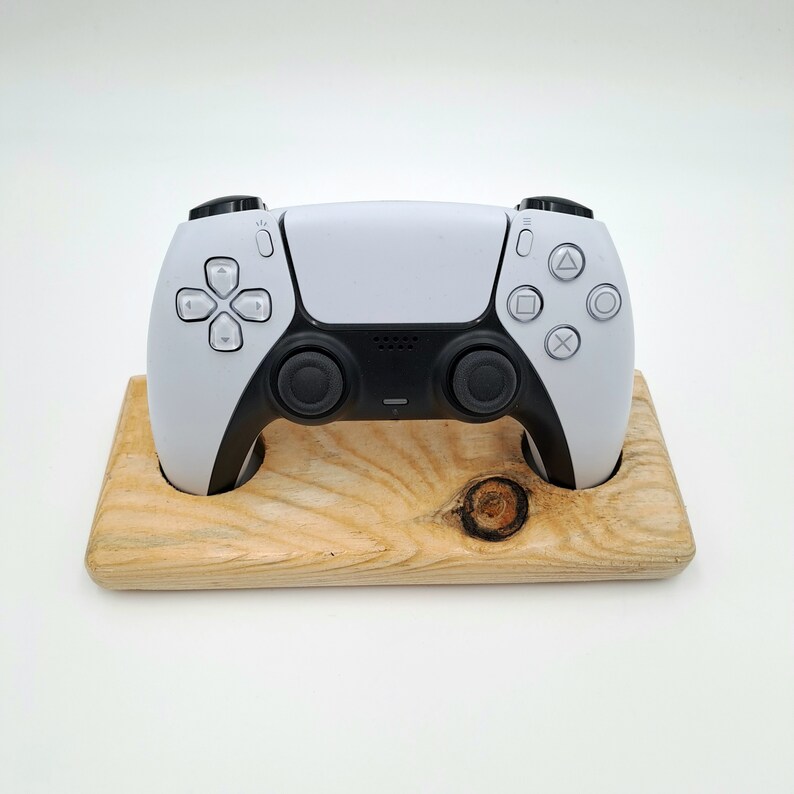 Natural Finish Gaming Controller Holder Stand Handmade From Etsy