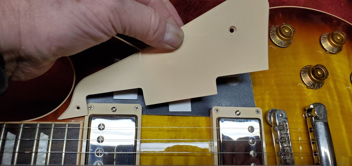 Les Paul Screwless Pickguard Mount Pickguard not included Etsy