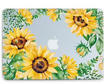 macbook air sunflower case