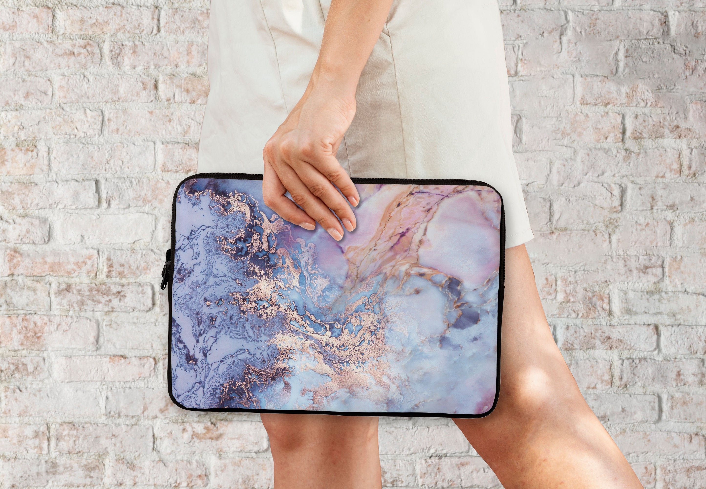 Marble laptop case outlet