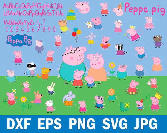 Download Peppa Pig Cut File Cartoon Svg