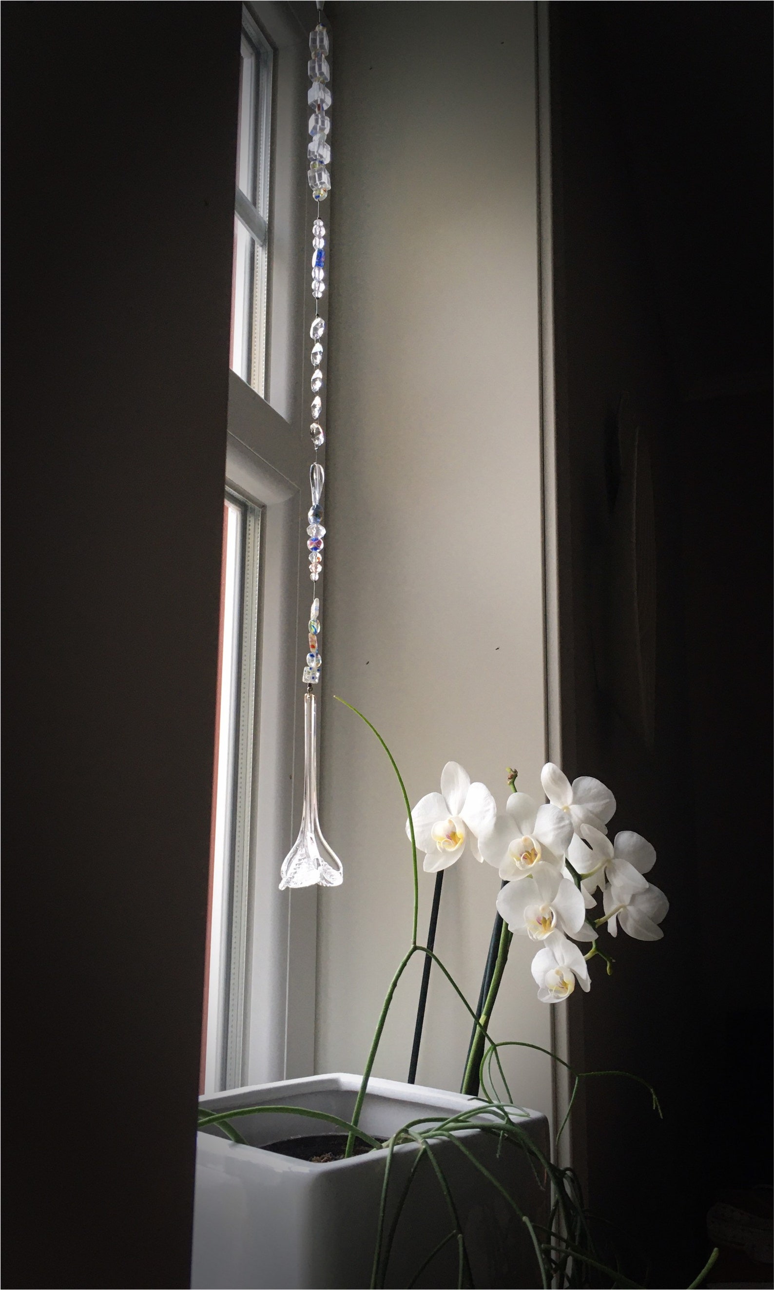 Lampe Kristall Fenster Schmuck mit Glasperlen. Etsy