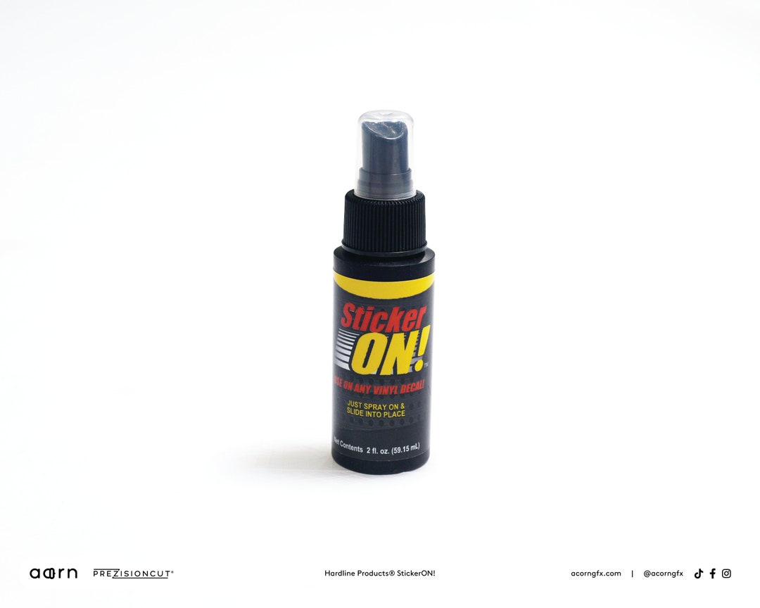 Hardline Products Stickeron™ Decal Application Fluid 2 Oz. Etsy