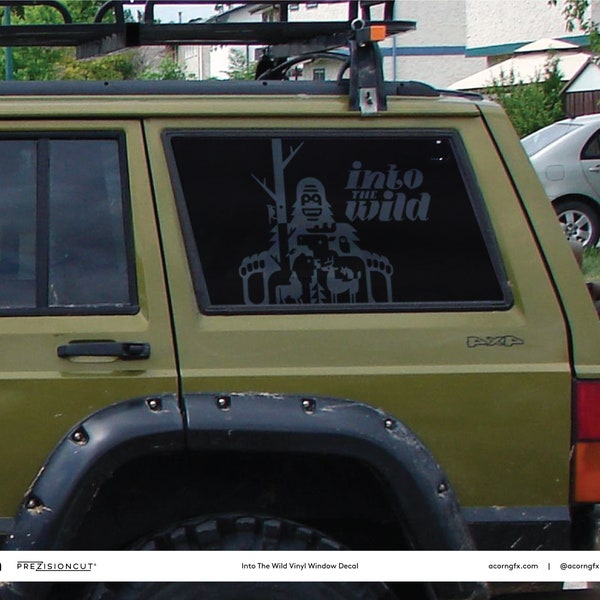 Jeep Xj Window Decal Etsy