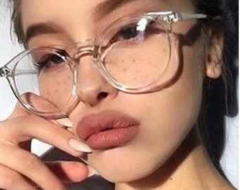 white frame glasses womens