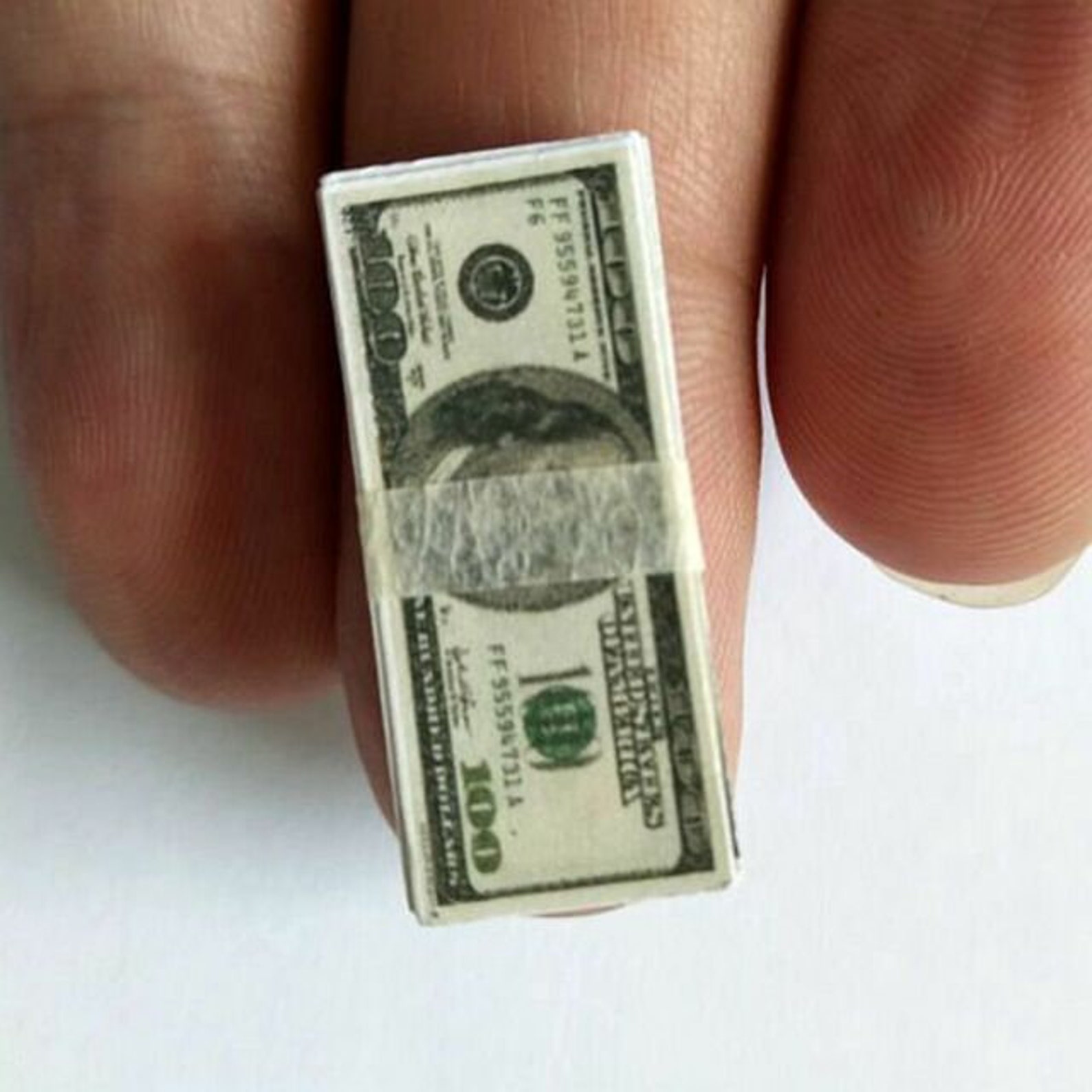 Miniature Money Dollhouse Money play money realistic | Etsy