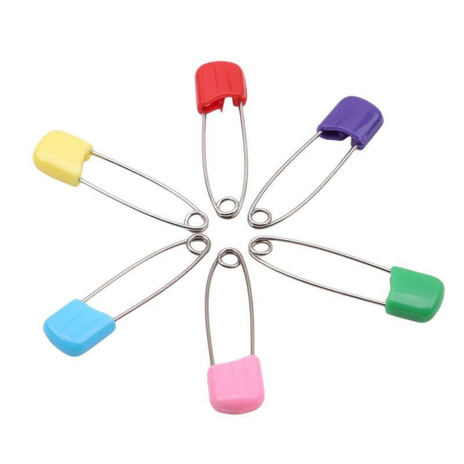 Colorful Stainless Steel Baby Infant Safety Pins Diaper Nappy Etsy