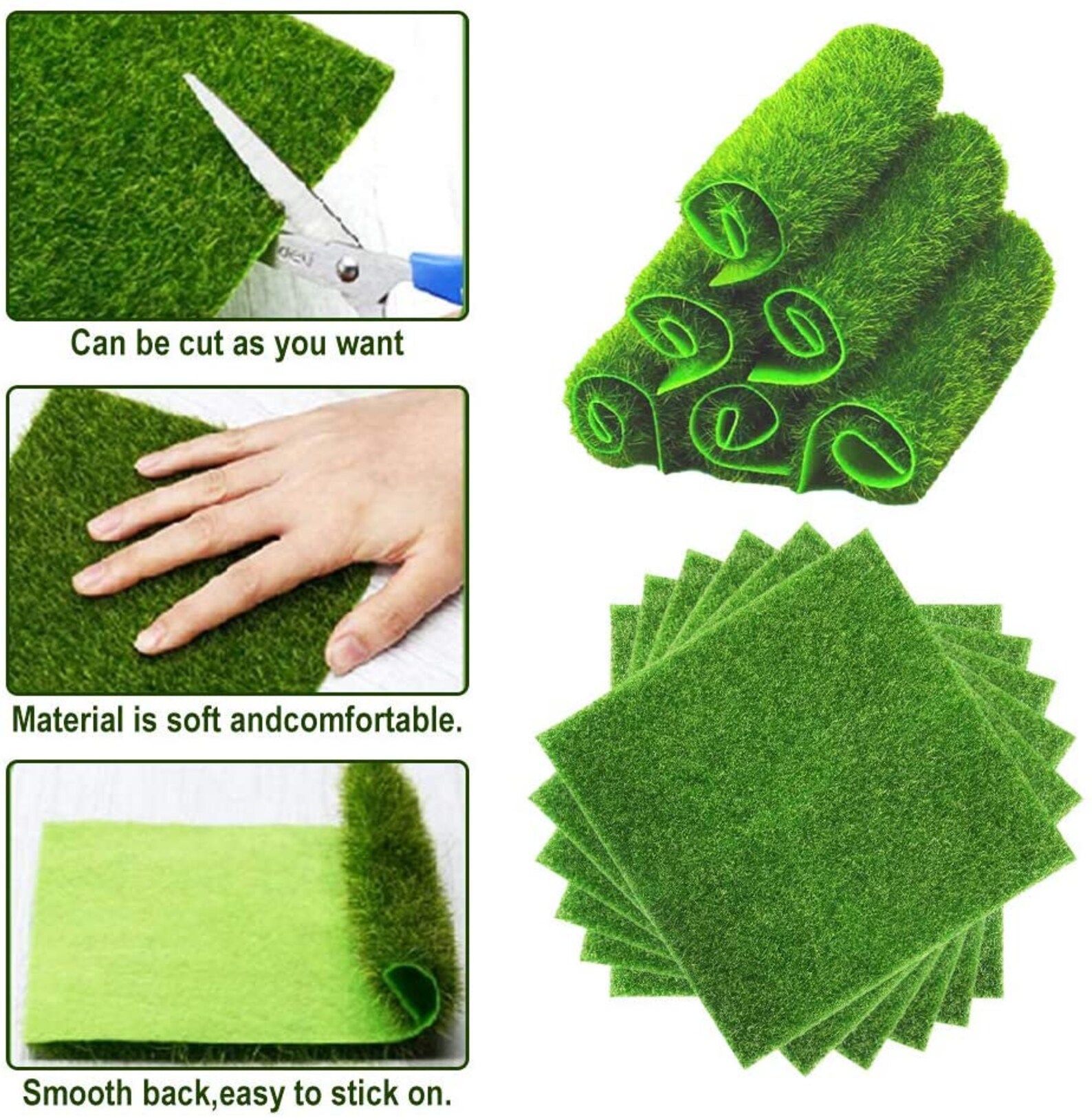 Artificial Garden Grass 12x12 Inch for Miniature Dollhouse Etsy