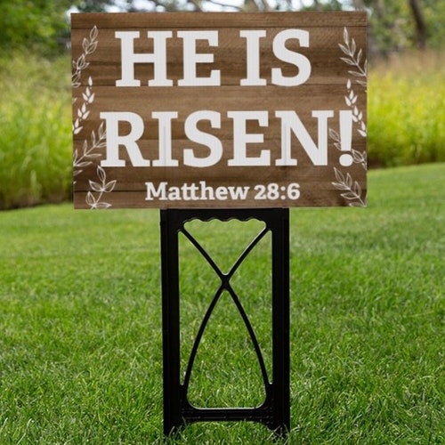 THANK YOU JESUS Inspirational Christian Yard Sign Etsy