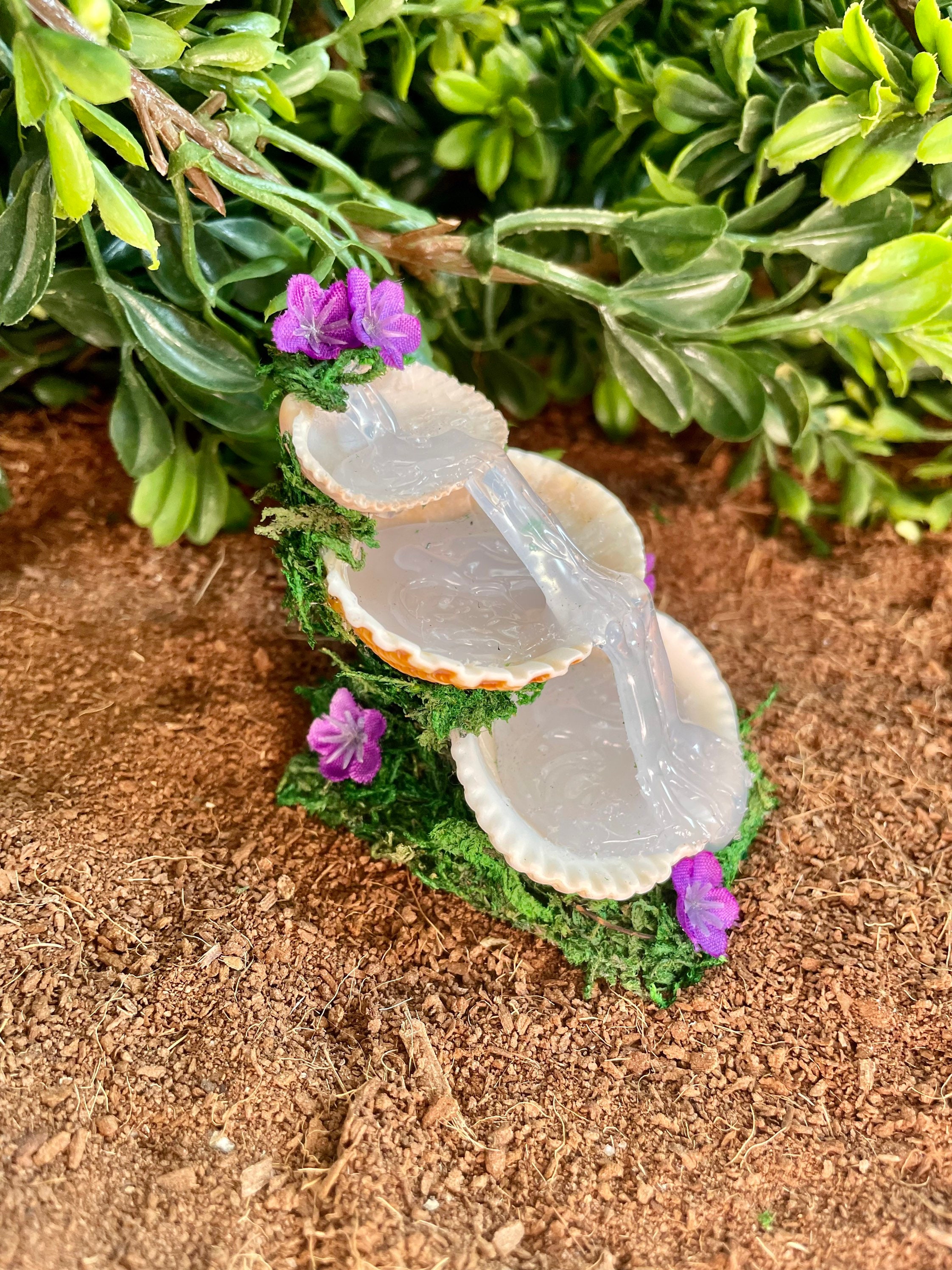 Miniature Fairy Garden Fountain Mini Fairy Garden Miniature Etsy