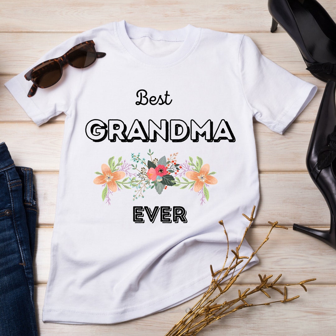 Grandma Tshirt Best Grandma Gifts Grandma Jersey Gift Best Etsy UK