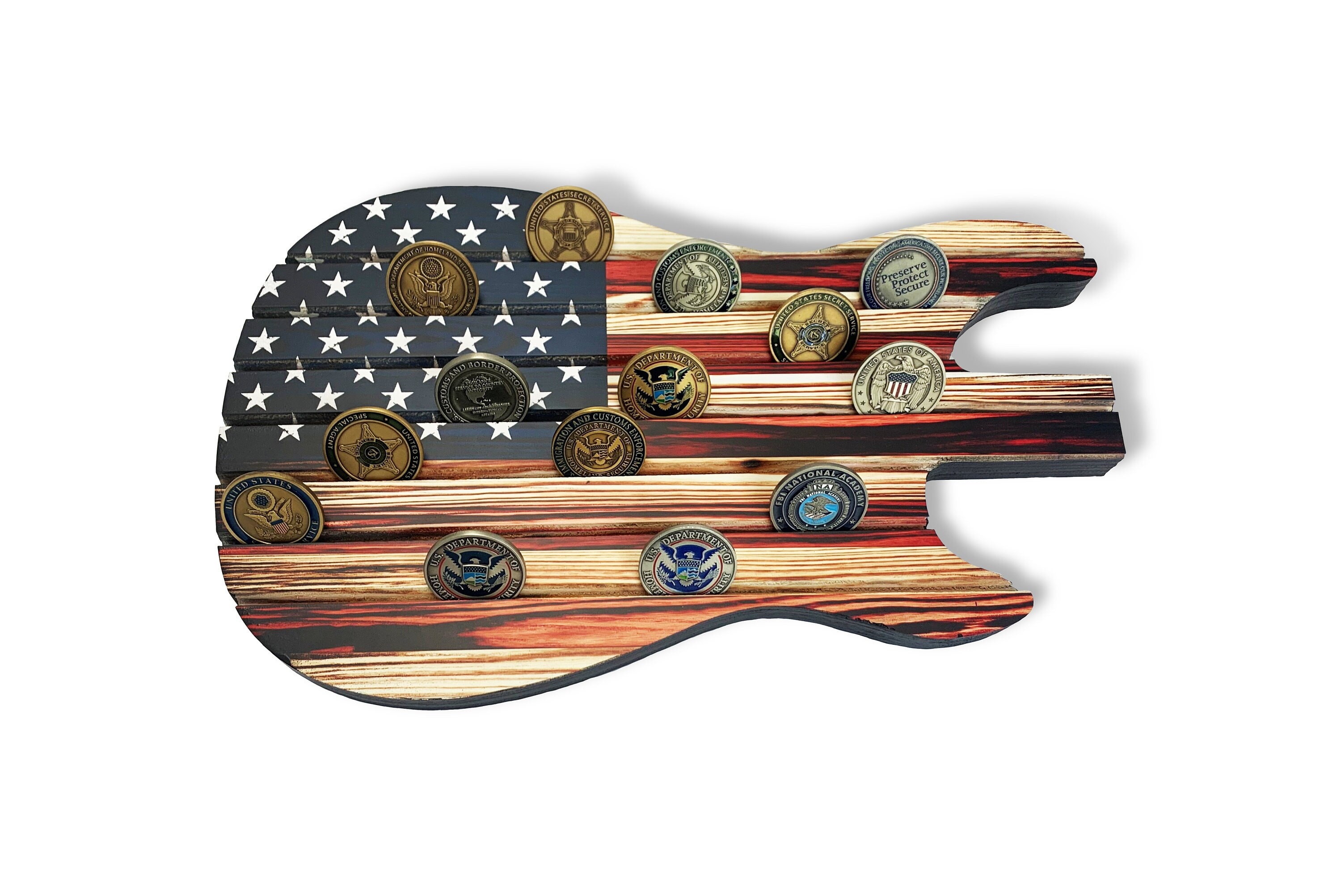 Custom Handmade Challenge Coin Display Rack Personalized | Etsy