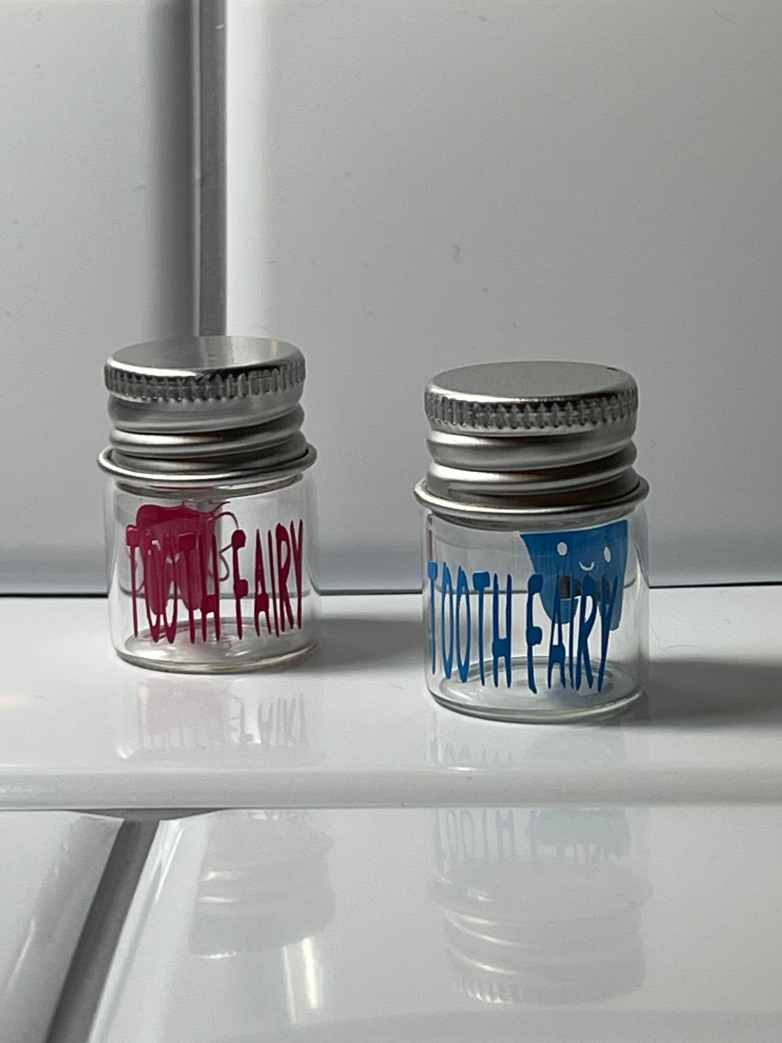 Tooth Fairy Glass Jars 1.7 Oz Clear Etsy