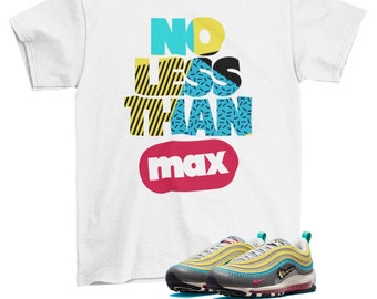 Max Out Air Max 97 Air Sprung Iron Grey Assorti Sneaker T-shirt