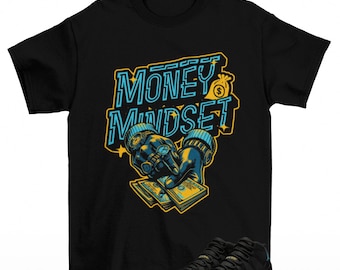 Mindful Jordan 11 Gamma Matching Sneaker Tee Shirt Black
