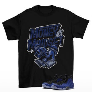 Mindful Foamposite One Deep Royal T-shirt baskets assorti