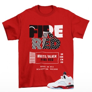 shirts to go with fire red 5s