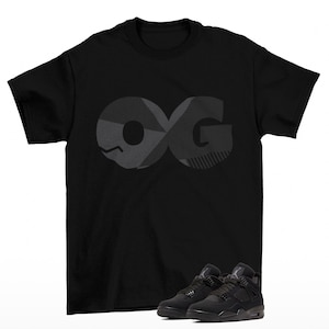 jordan retro 4 black cat shirt