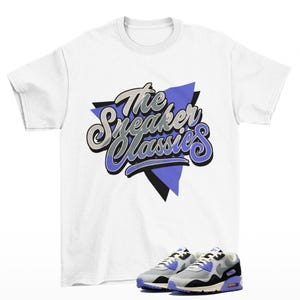 Classics Max 90 Patta Sapphire Particle Grey Matching Sneaker Tee Shirt