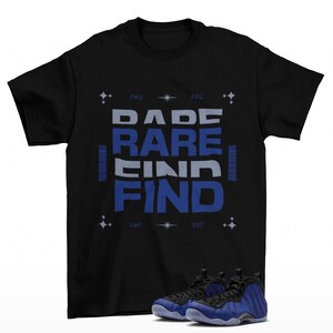 Rare Find Foamposite One Deep Royal Assortiment Sneaker T-shirt