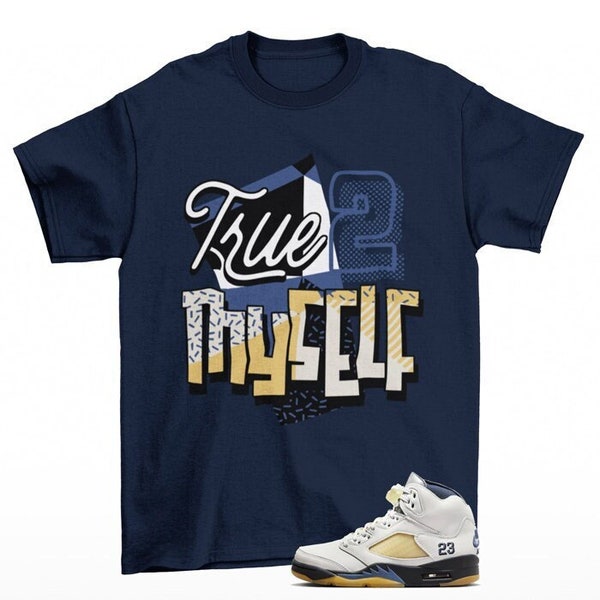 Stay True Jordan 5 Dawn Photon Dust Sneaker Matching Tee Shirt