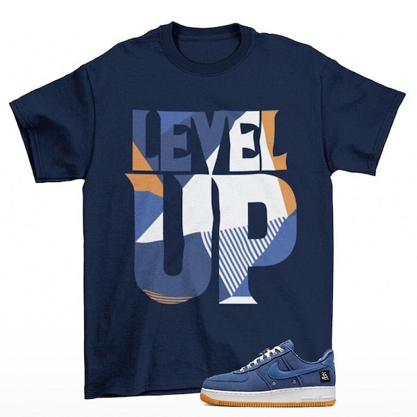 Level Up Air Force 1 Low West Coast Sneaker Matching Tee Shirt