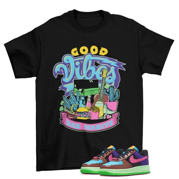 Vibes Air Force 1 Fauna Brown Prime Pink Sneaker Matching Tee Shirt