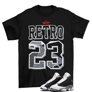 MJ - Jordan 13 Black Flint Match T-Shirt (2) main image 1
