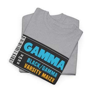 Custom Sneaker Label Jordan 11 Gamma Matching Sneaker Tee Shirt Sport Grey