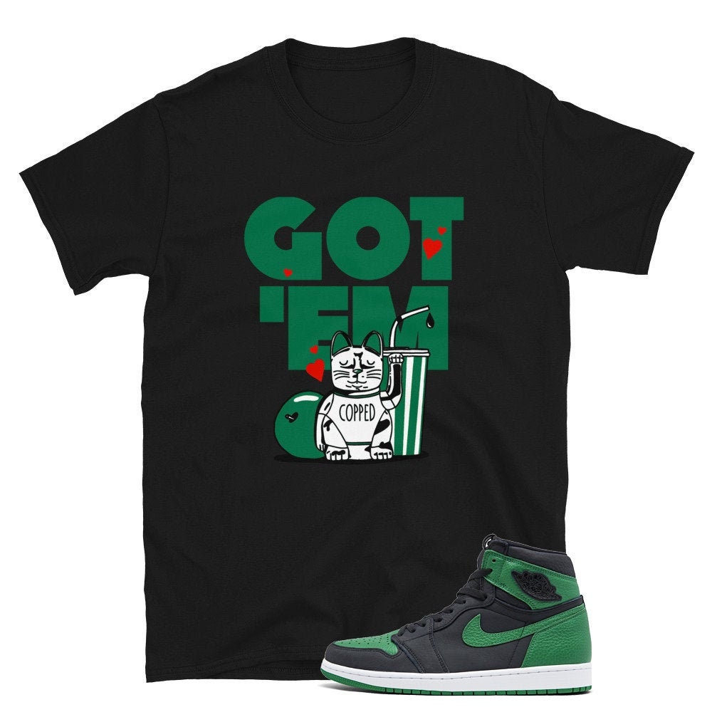 Jordan 1 Pine Green Tee Copped Got 'em 