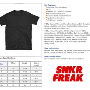 Custom Sneaker Label Jordan 11 Gamma Matching Sneaker Tee Shirt image 4