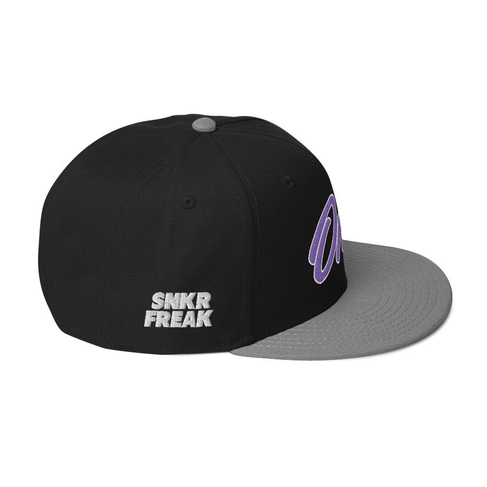 Jordan 1 Court Purple Snapback Hat 