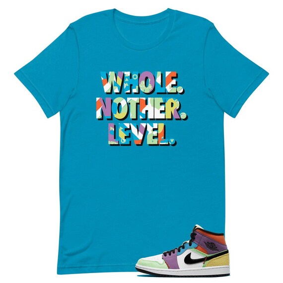 Jordan 1 Mid SE Multicolor Tee Level Up 