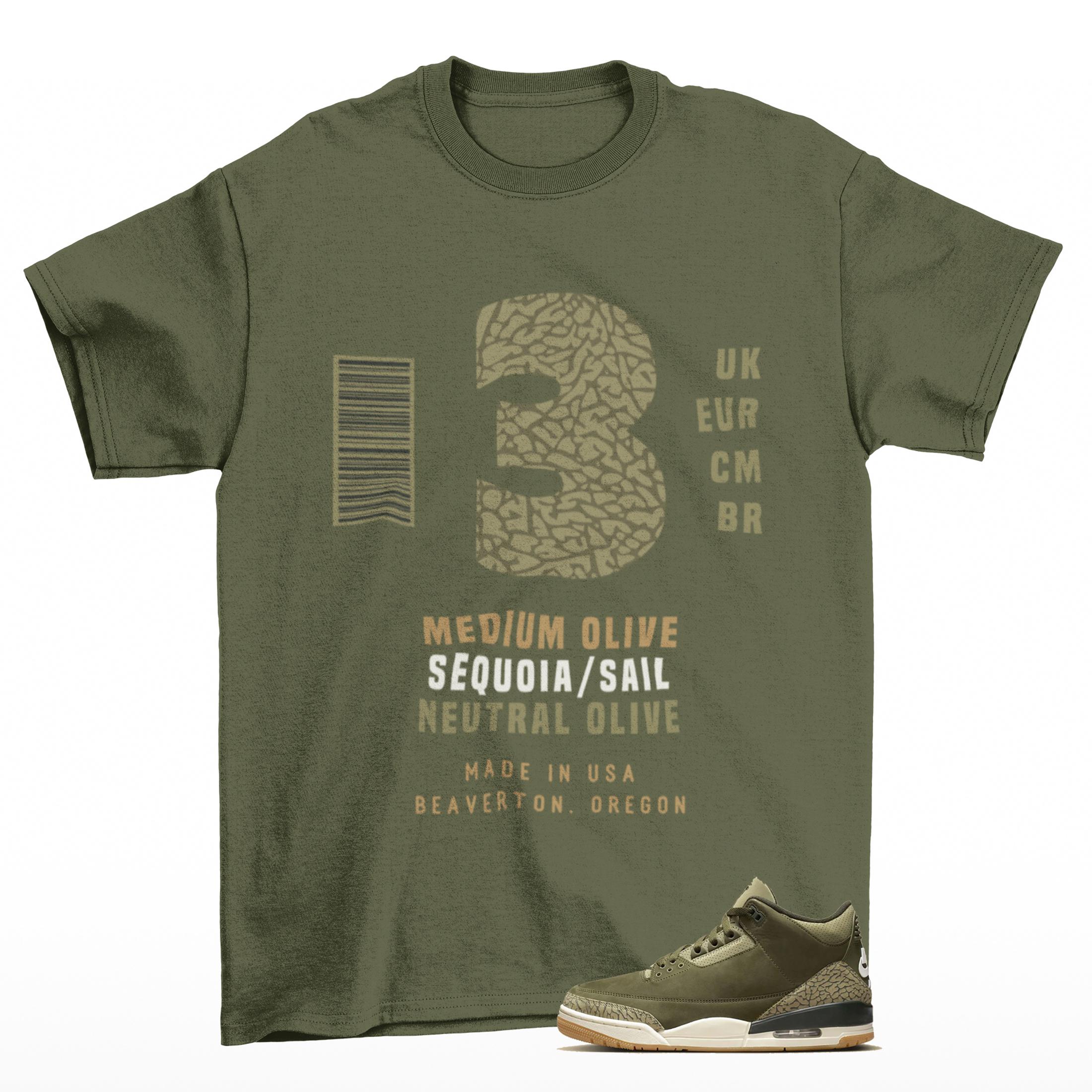 Olive Green Jordan Shirt