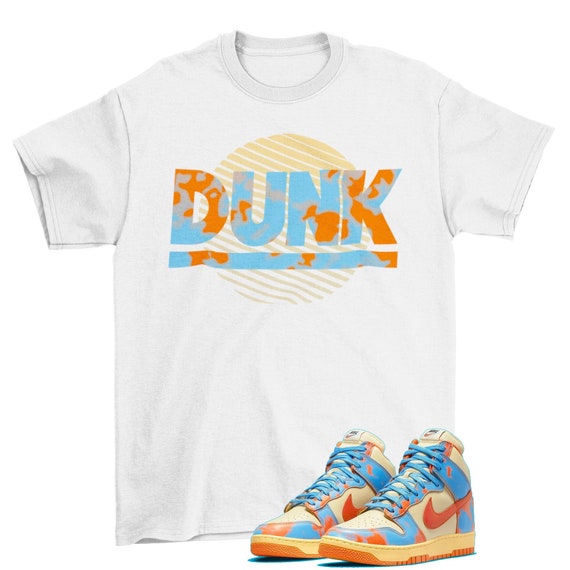 Dunk High 1985 Orange Acid Wash 
