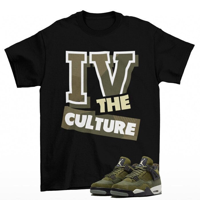 Jordan 4 best sale cactus jack shirt