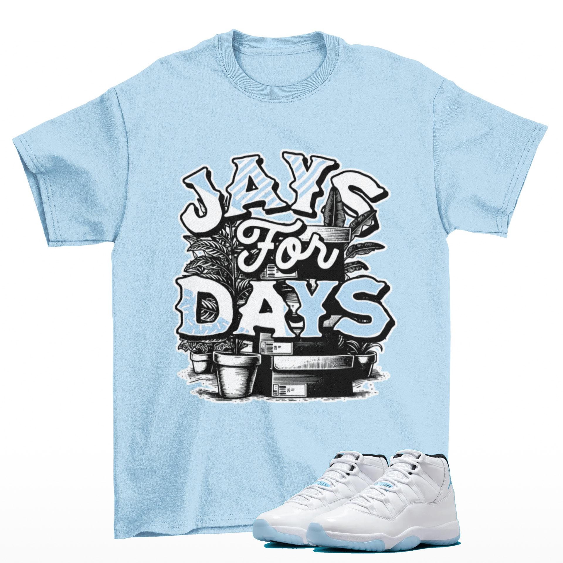 Sneaker Match Shirt To Match Legend Blue 11s Stacked Jordan 11