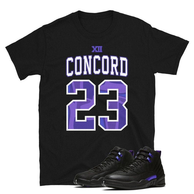 jordan 12 dark concord shirt