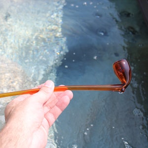 Gandalf Pipe Glass Pipe Jade Pipe Hand Pipe Gandalf Long Sherlock Pipe 12&quot; Long Pipes