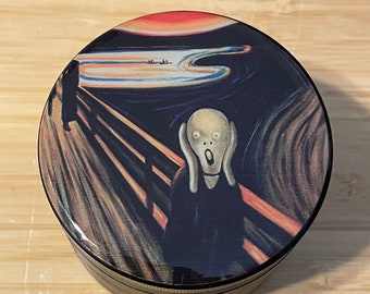 Grinder Herb Grinder The Scream Grinder 4 Part Grinder Oil Painting Famous Art Grinder
